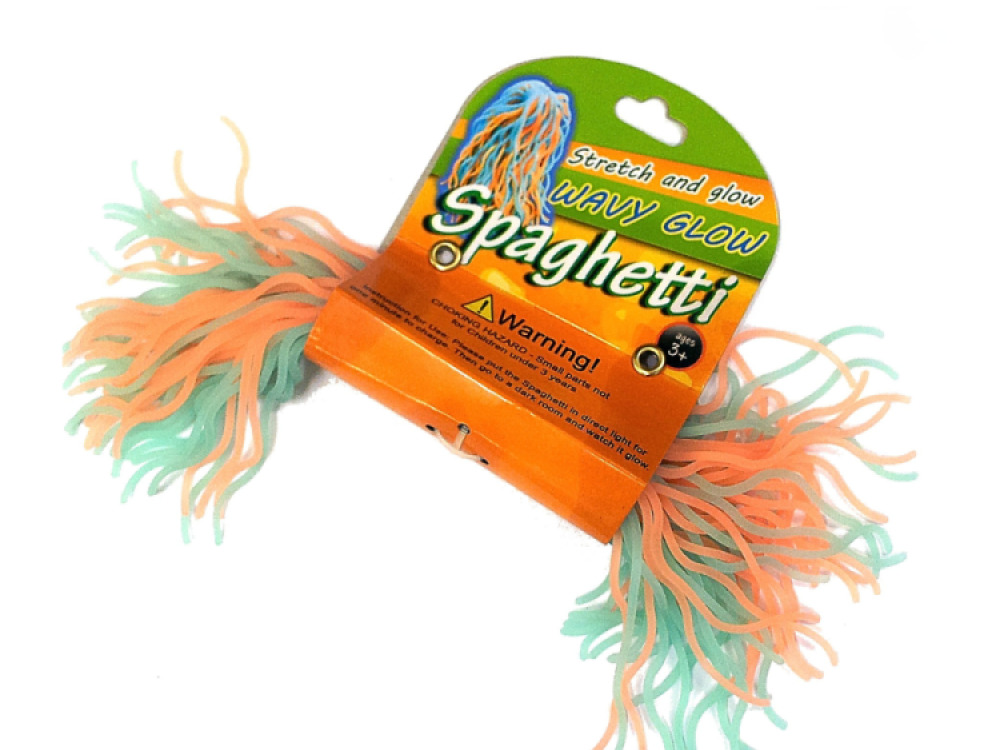 Wavy glow Spaghetti strings