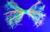Wavy glow Spaghetti strings
