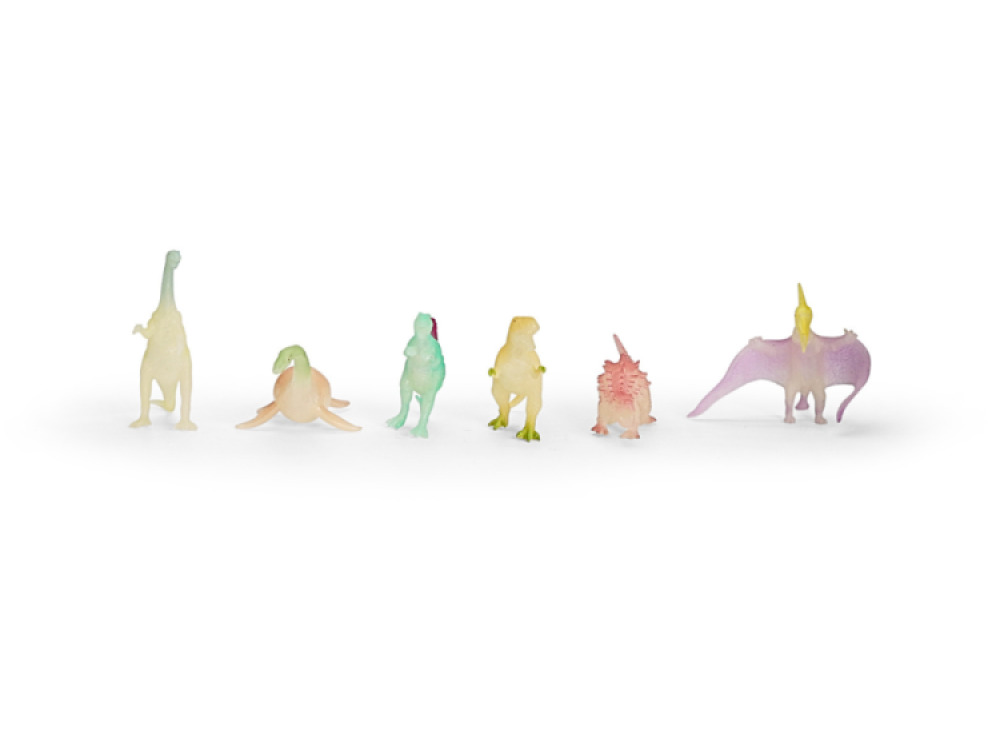 Glow In Dark Dinosaur Set | Set of 6