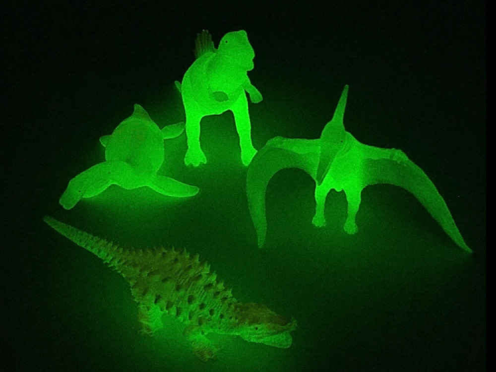 Glow In Dark Dinosaur Set | Set of 6