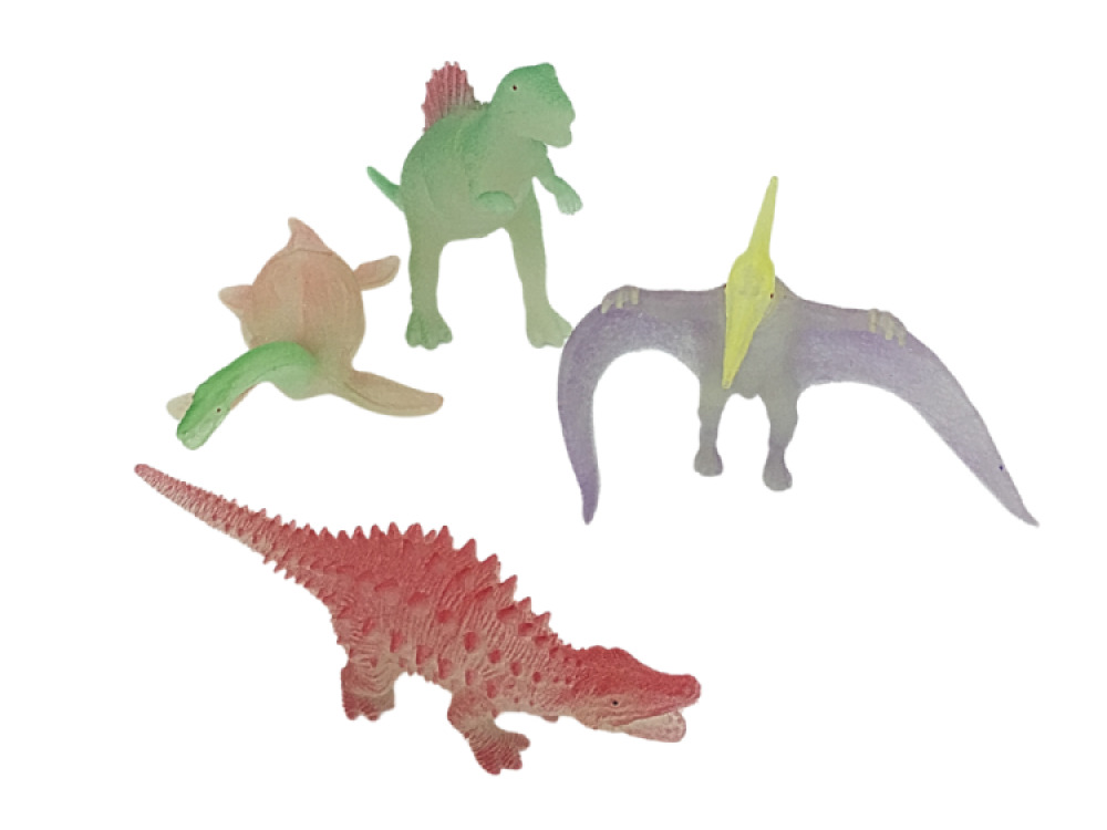 Glow In Dark Dinosaur Set | Set of 6