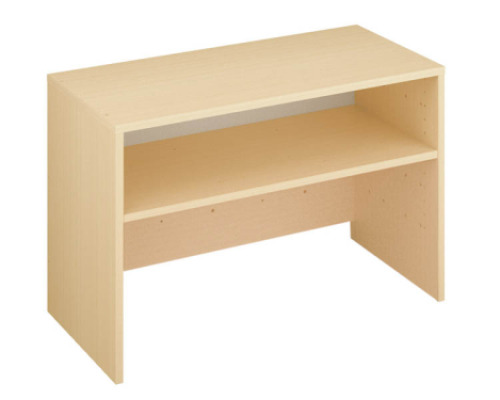 Storage Unit S with shelves - Beech