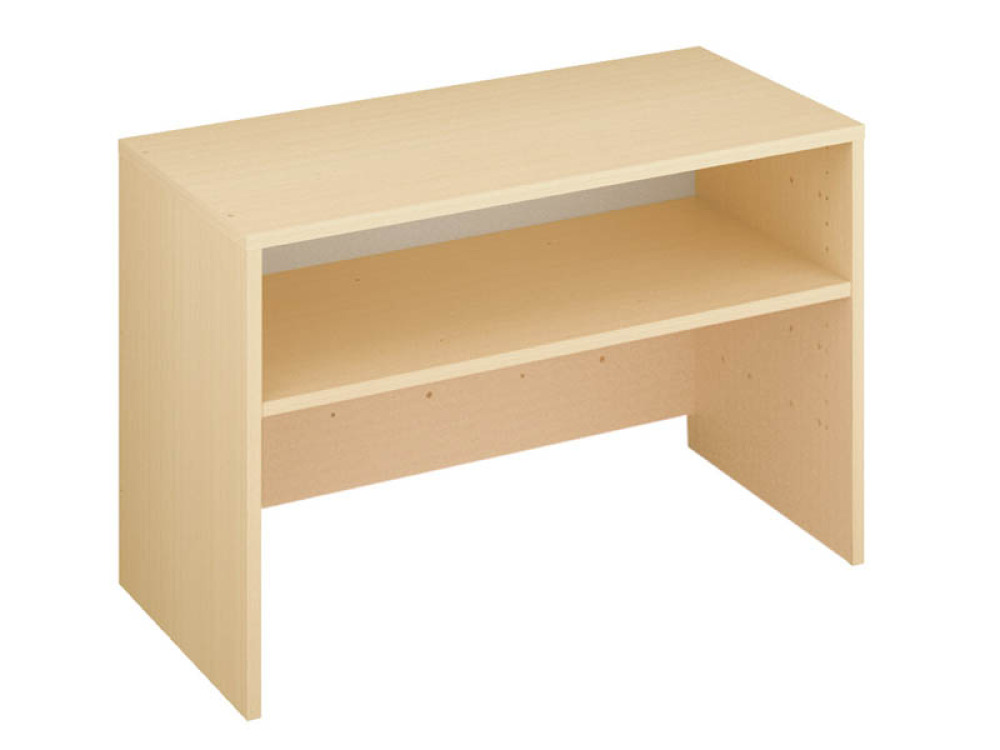 Storage Unit S with shelves - Beech