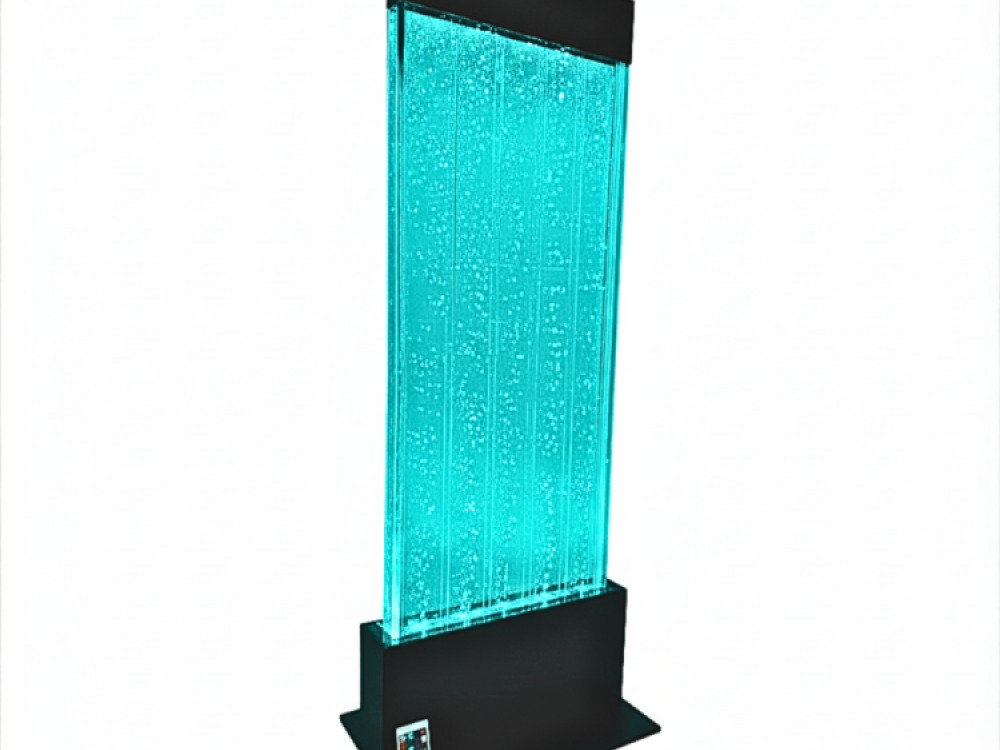 Free Standing Bubble Wall, Black