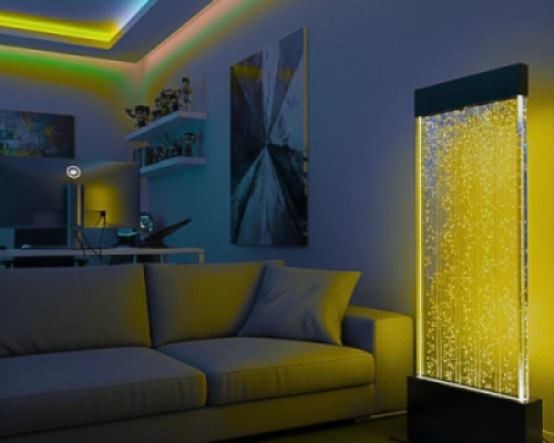 Free Standing Bubble Wall, Black