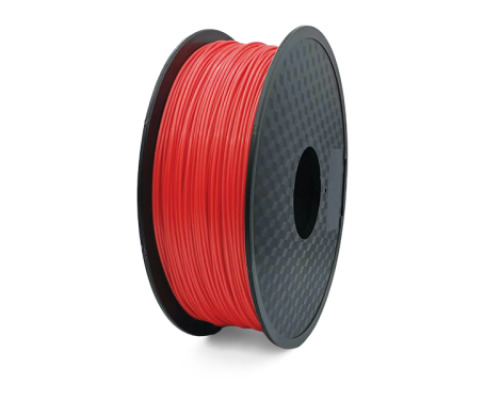 PLA red filament for 3D printer - 1 kg