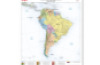 South America. Political Map
