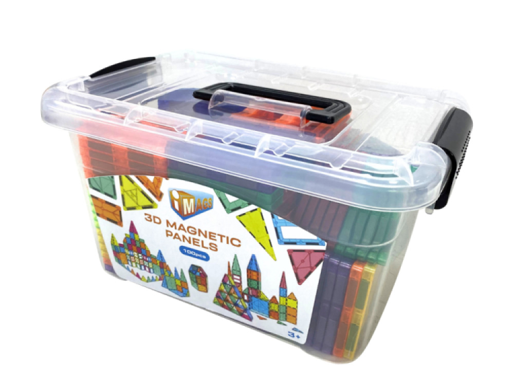 Imags Magnetic Construction Toy – 100 Piece Set