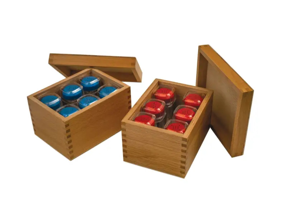 Montessori Aids. Aromatic bottles