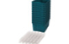 Big plastic containers with runners - eco blue-green - 12