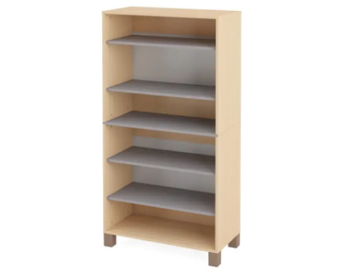 Tall cabinet with shelves. Grey. Fresh Collection