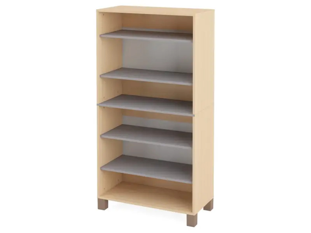 Tall cabinet with shelves. Grey. Fresh Collection