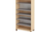 Tall cabinet with shelves. Grey. Fresh Collection