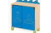 Wave with legs - Cabinet with sliding doors