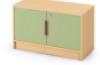 Storage Unit 92 with shelves and doors + lock - Avocado - S