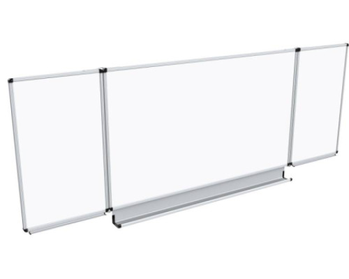 Folding magnetic whiteboard