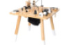 Wooden activity table with maze