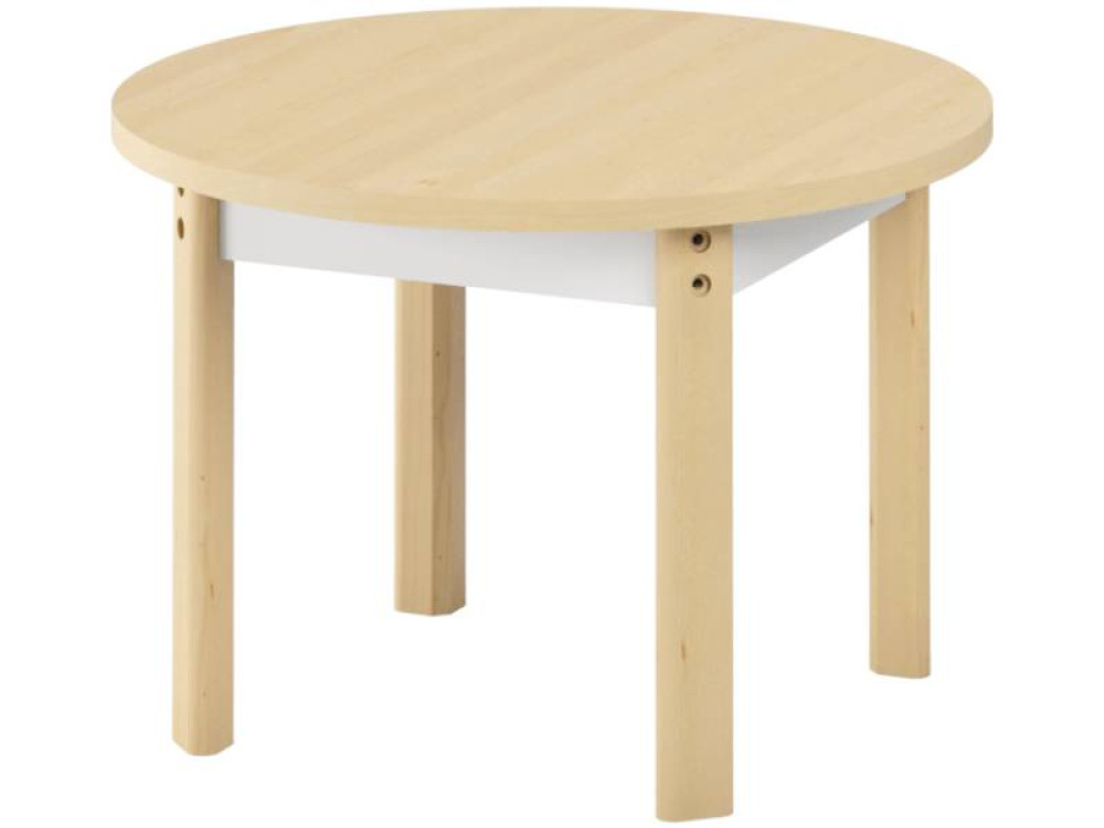 Table top for the coffee table - birch and white. Exclusive.