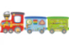 Train. Wall-mounted manipulative board maxi