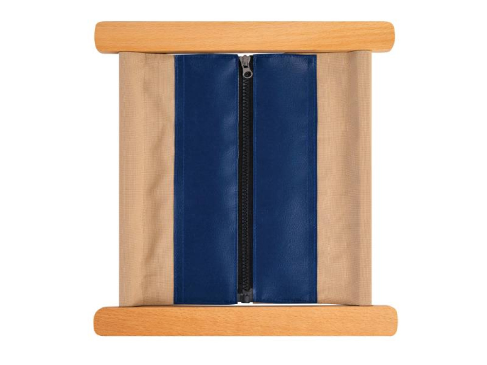 Montessori Aids. Exercise frame with a zipper