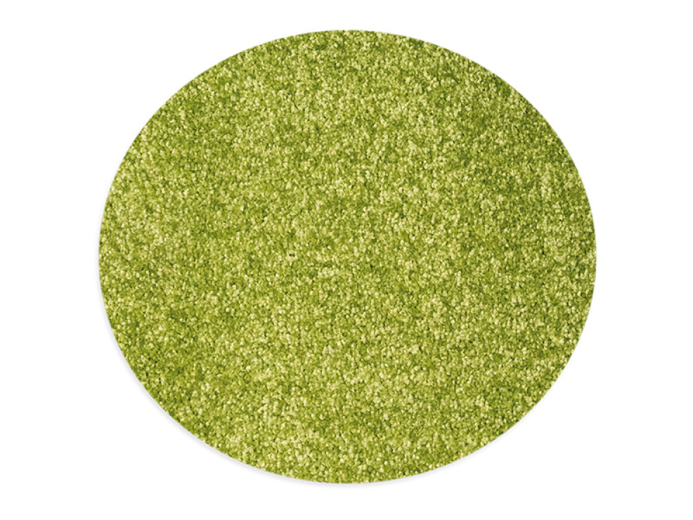 Round carpet 2m ? green