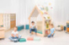 Hideout with bookcase