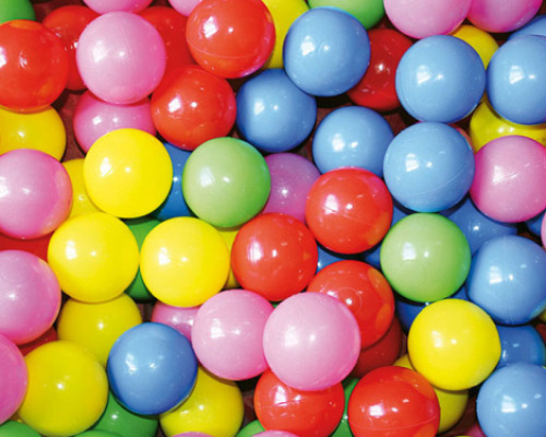 Colourful balls