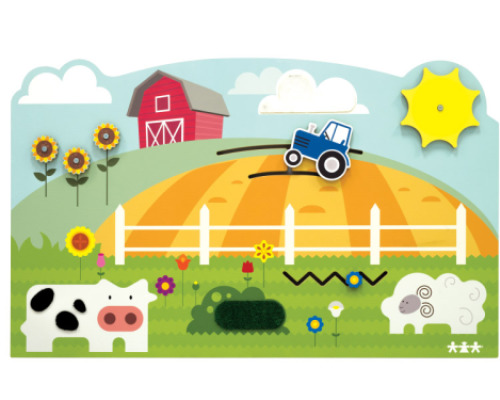 Manipulative board. Farm