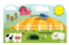 Manipulative board. Farm