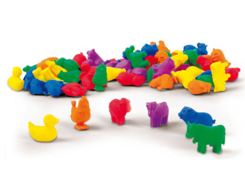 MATH counters & Worksheets Animals
