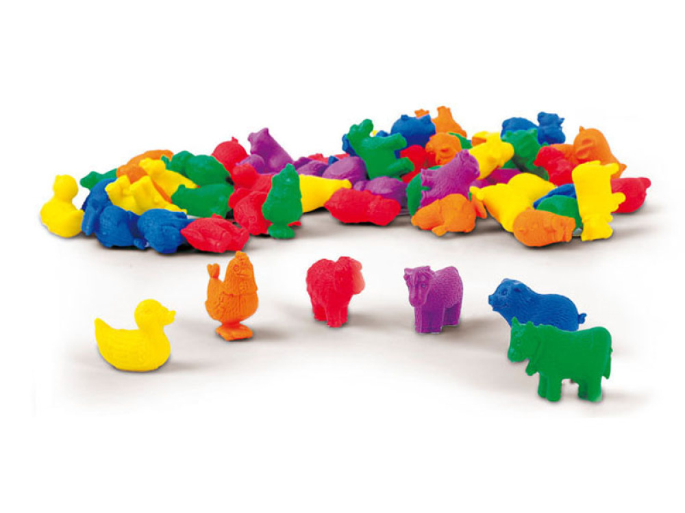 MATH counters & Worksheets Animals