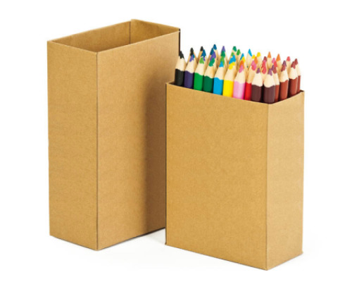 Class pack crayons in cardboard box Jumbo long 60 pcs