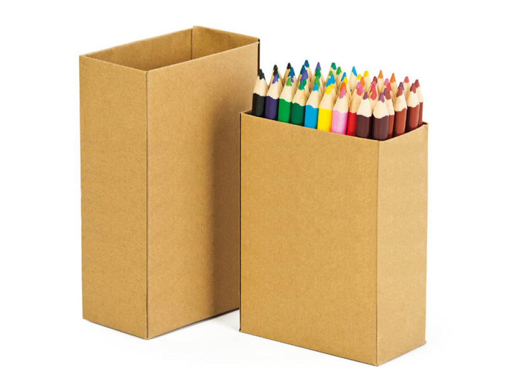 Class pack crayons in cardboard box Jumbo long 60 pcs