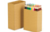 Class pack crayons in cardboard box Jumbo long 60 pcs
