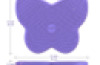Wiggle Seat Sensory Cushion Butterfly