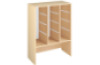 Storage Unit X for trays and container - Beech