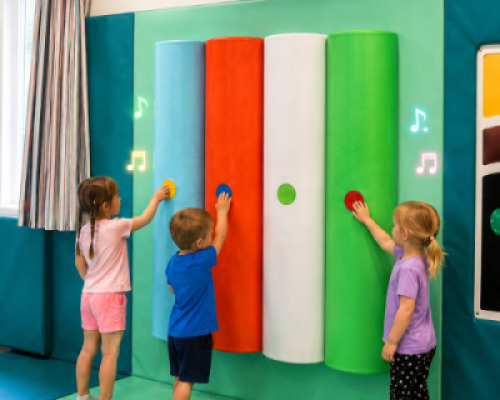 Wall Mounted Padded Piano