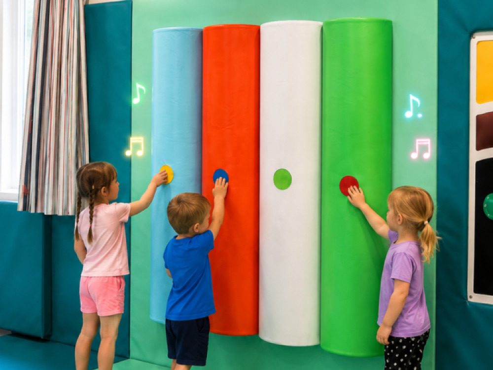 Wall Mounted Padded Piano