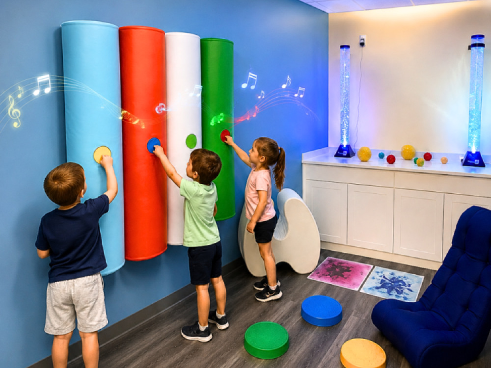 Wall Mounted Padded Piano