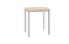 ASO desk for one person, size 4 with with an beech-coloured HPL laminate top