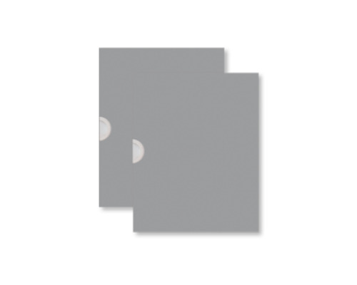 Cubo doors for bedding cabinet. Grey