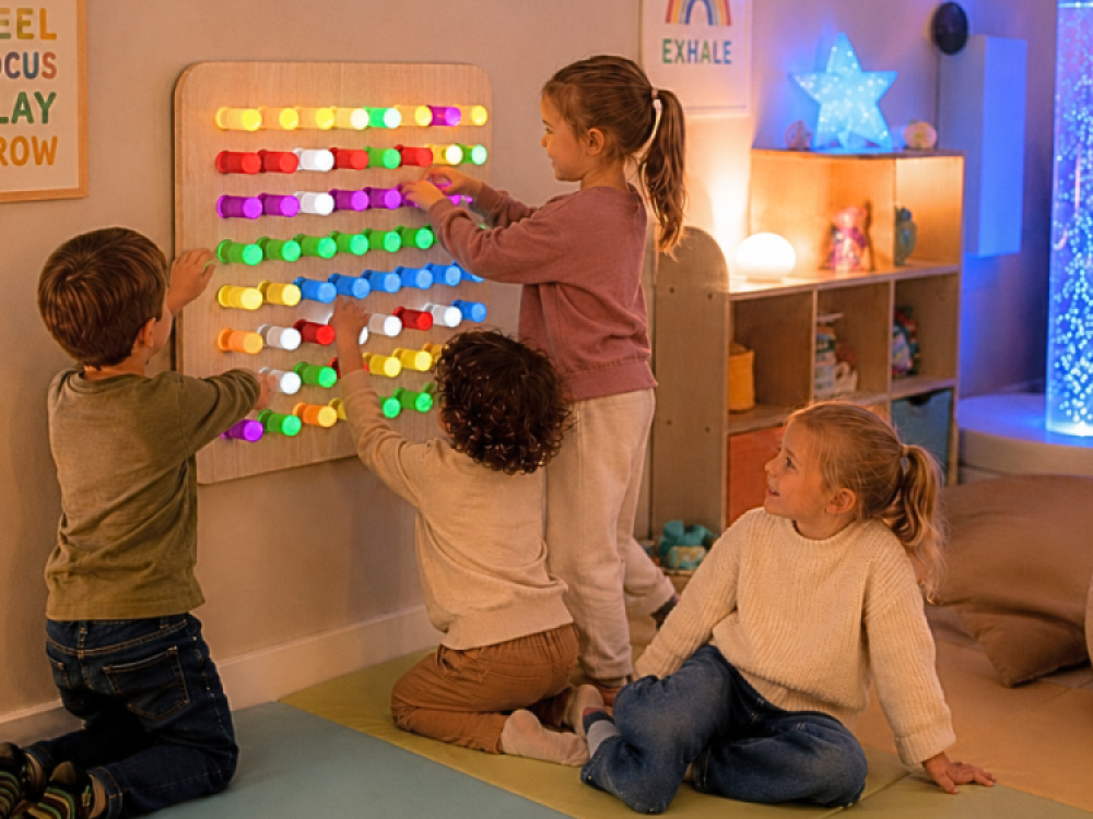 WALL HANGING SENSORY LIGHT PANEL