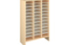 Storage Unit XL with compartments - Beech