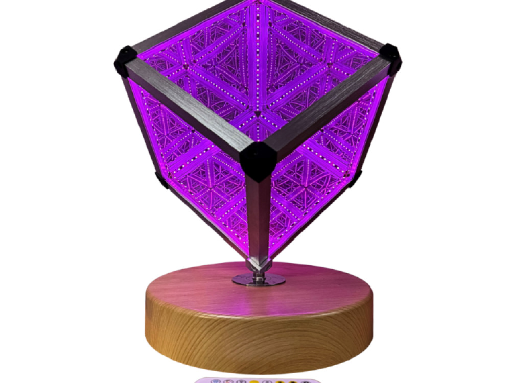 LED INFINITY CUBE 25CM