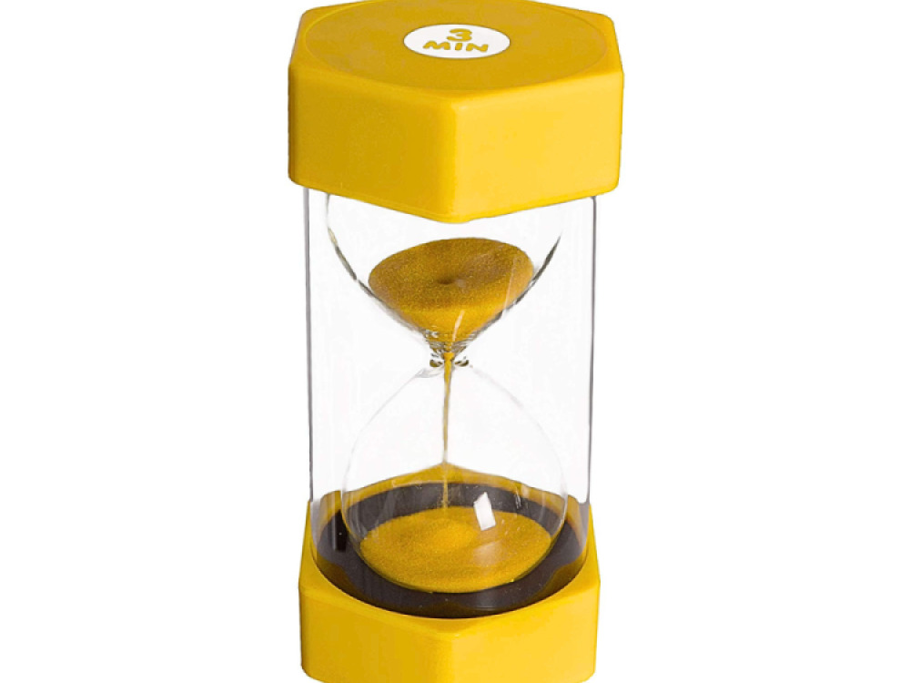 Sand Timer – 3 Min.  Yellow