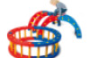Climbling semicircle ladders