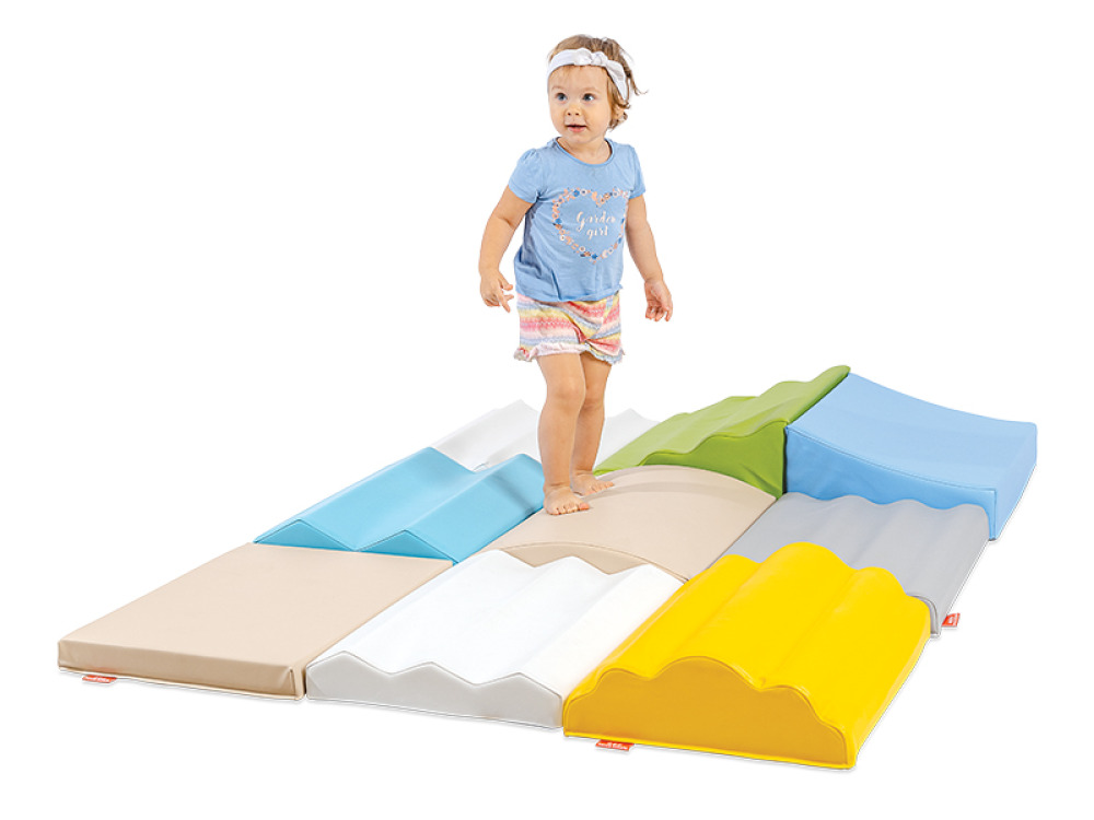 Rehabilitation paths for toddlers. Set of 5 pcs