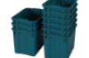 Extra large plastics containters - eco sea green - 09
