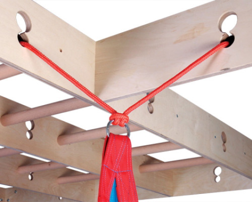 Handles for suspended elementsdouble