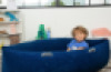 Comfy Hugging Peapod Sensory 1.5mtr/Blue – By Bouncyband